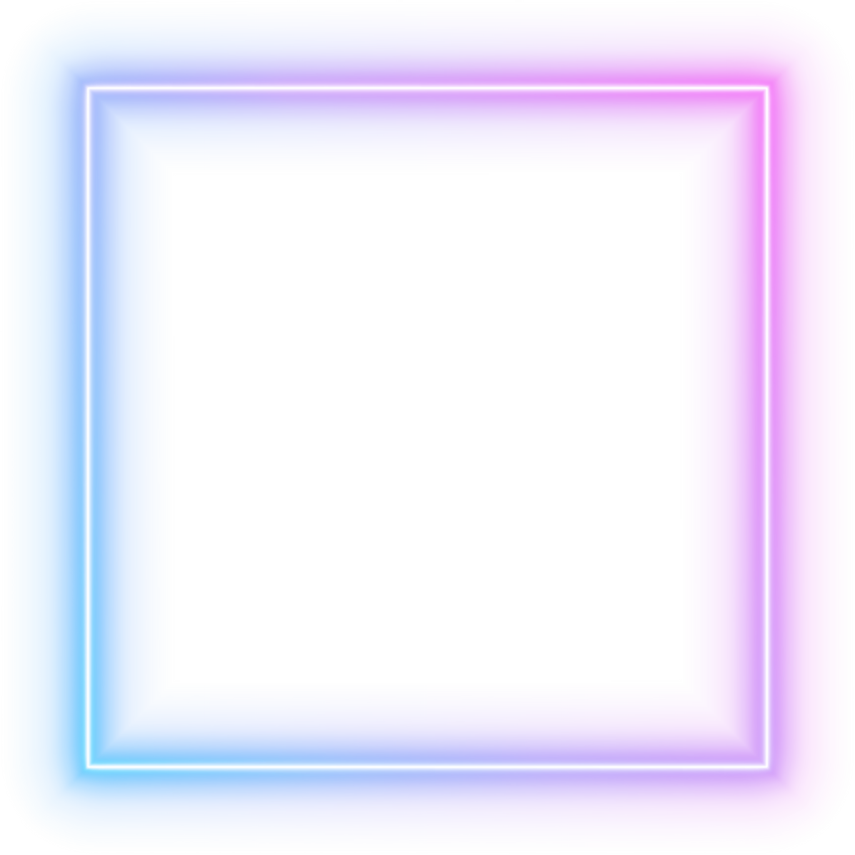 Gradient Neon Square